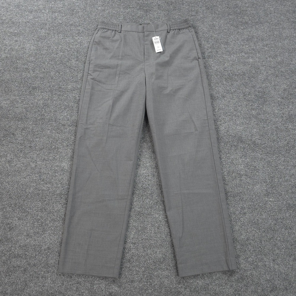 Todd Snyder Pants Mens Medium Gray Wool Side Elastic Dress Trouser Business NEW